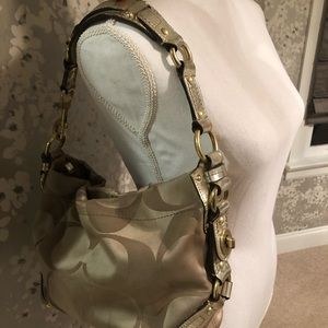 Gold Coach purse